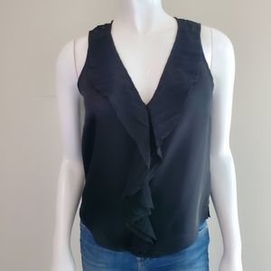 Bebe Ruffle Front Top